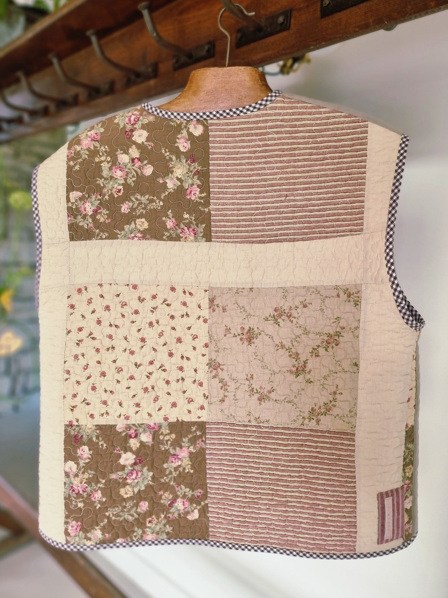 Gilet matelassé chocolat