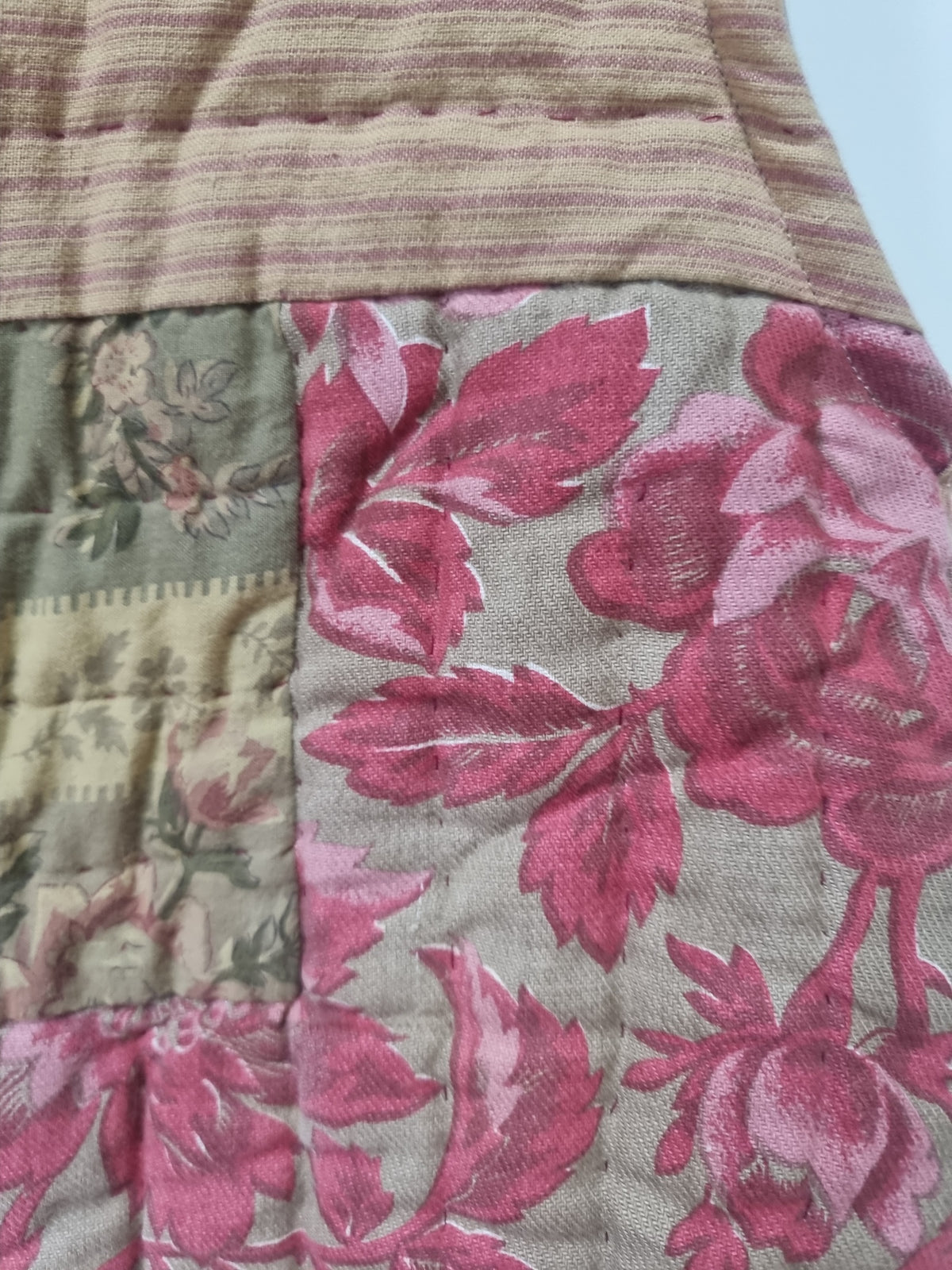 Gilet matelassé réversible bordeaux