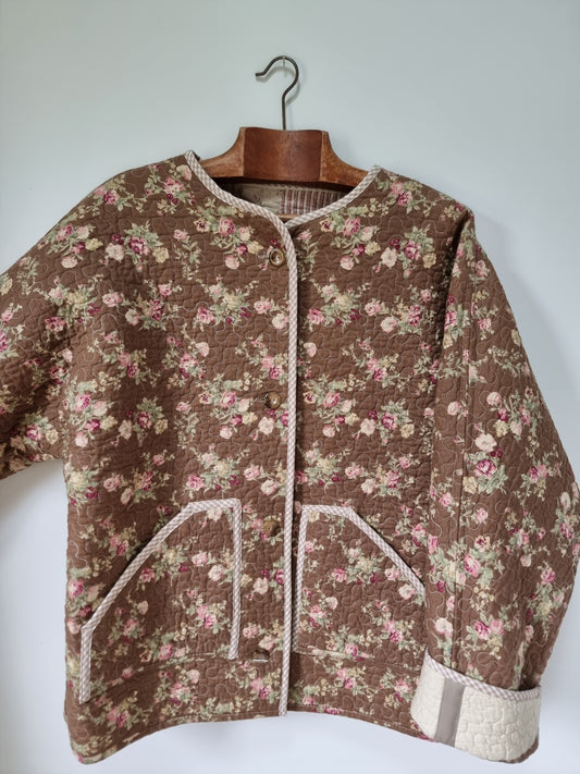 Veste matelassée chocolat