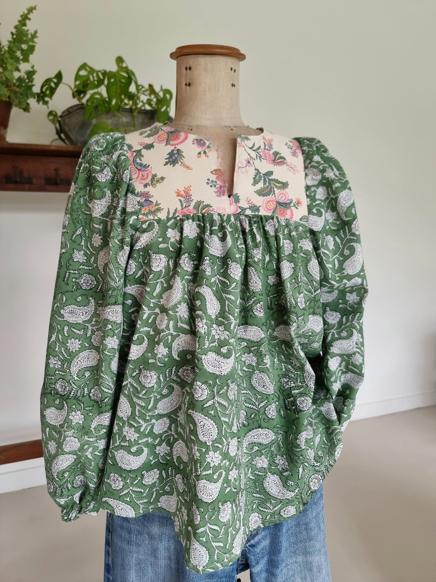 Tunique Rozenn verte