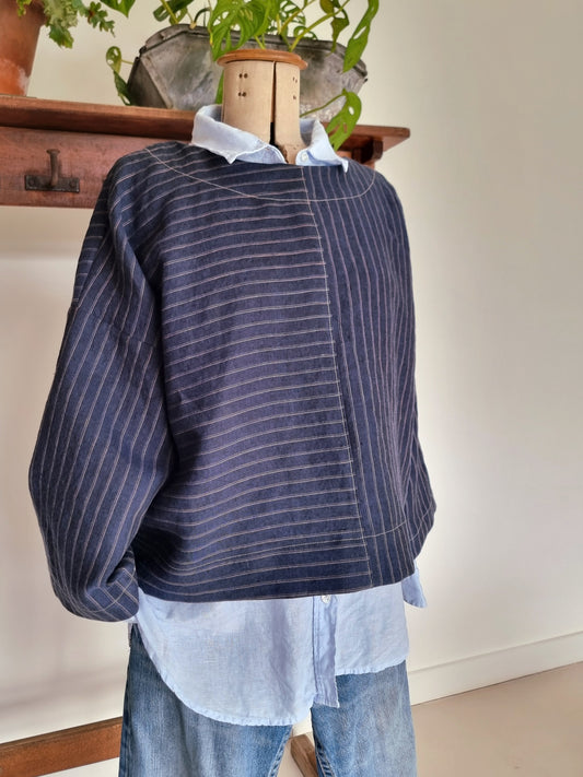 Tunique minimaliste marine