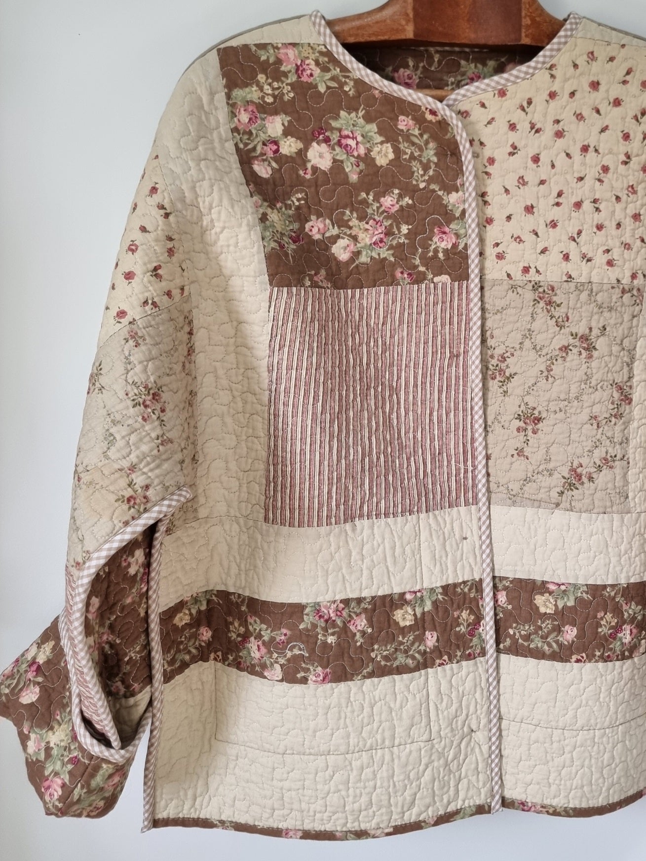 Veste matelassée chocolat