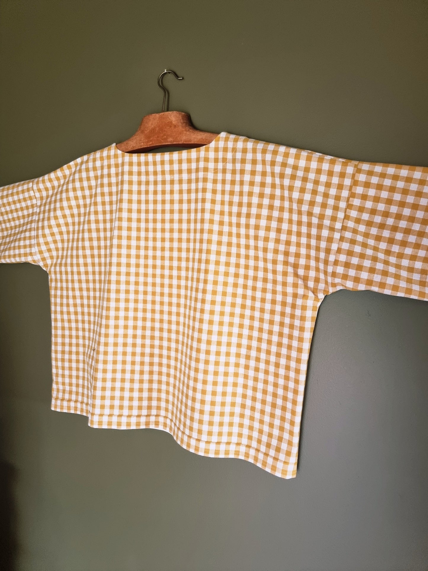 Tunique minimaliste jaune