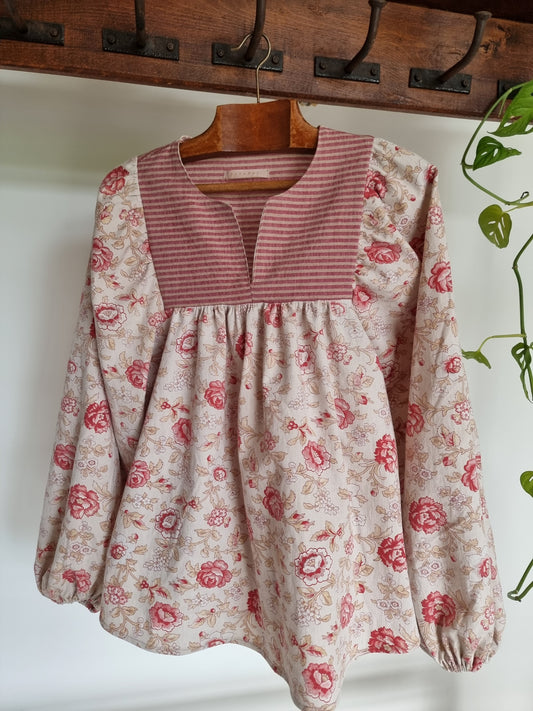 Tunique Rozenn rouge