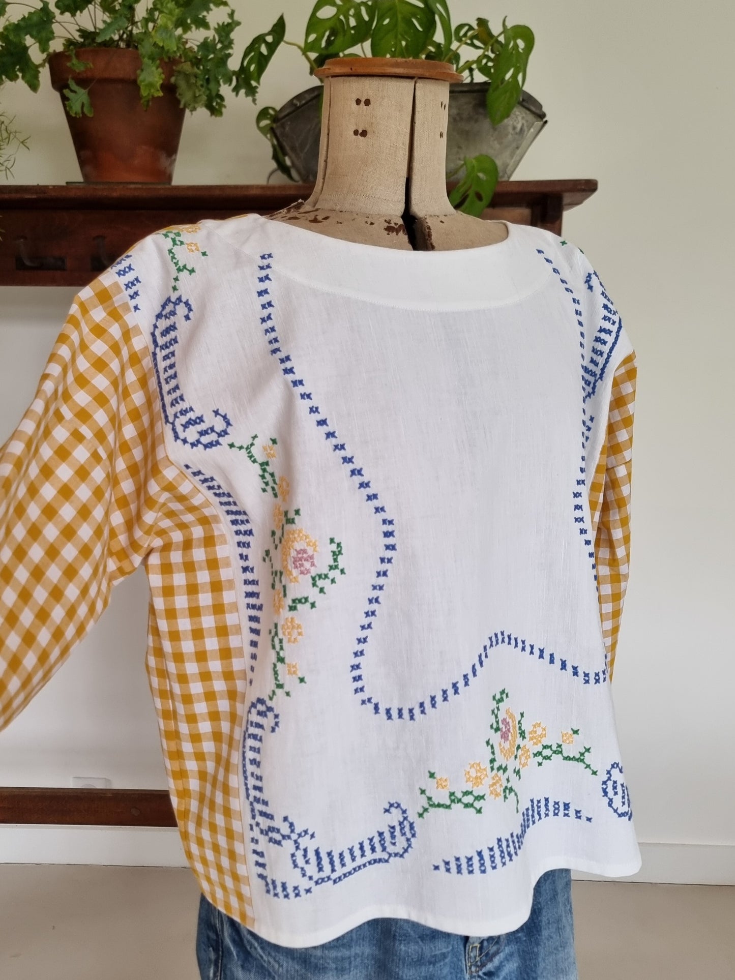 Tunique minimaliste jaune