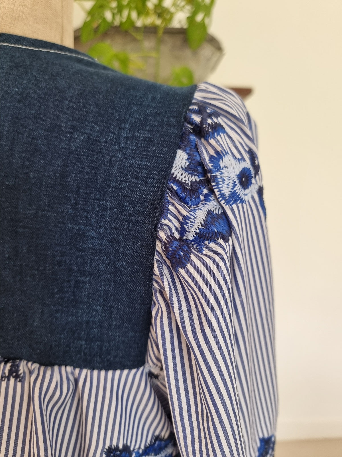 Tunique Rozenn rayée bleue