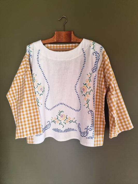 Tunique minimaliste jaune