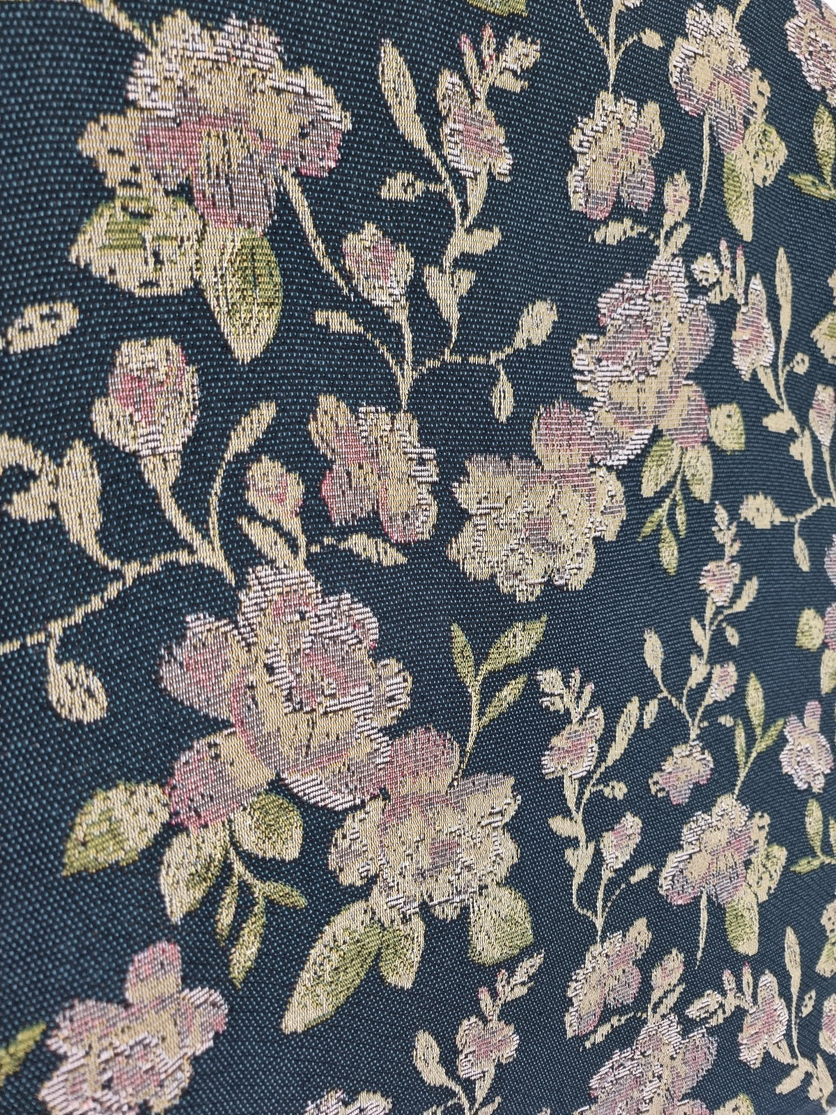 Veste sans manches réversible jacquard noir