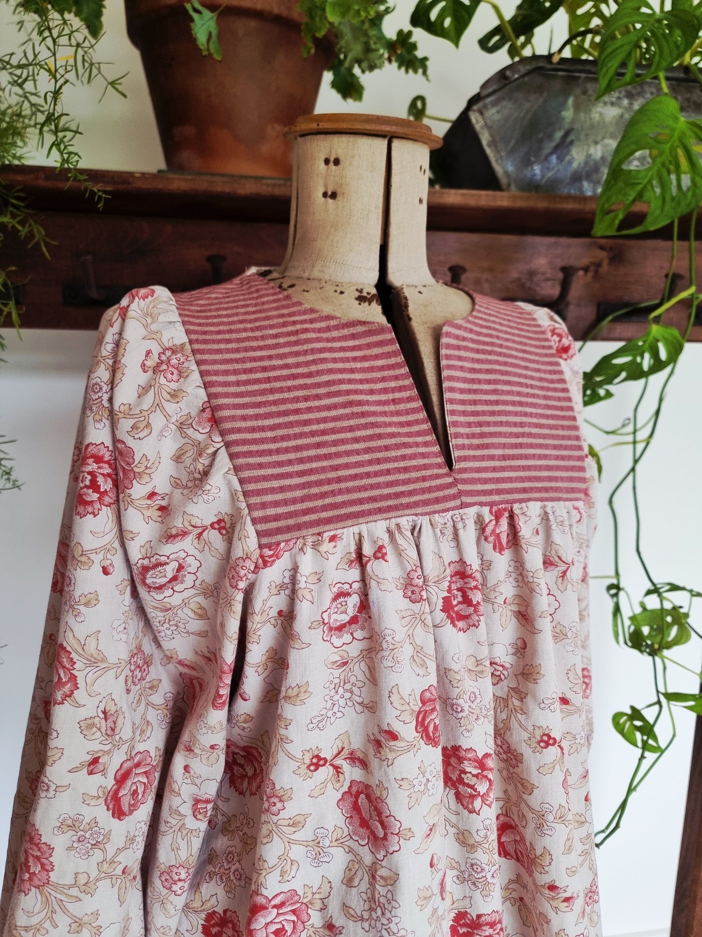 Tunique Rozenn rouge